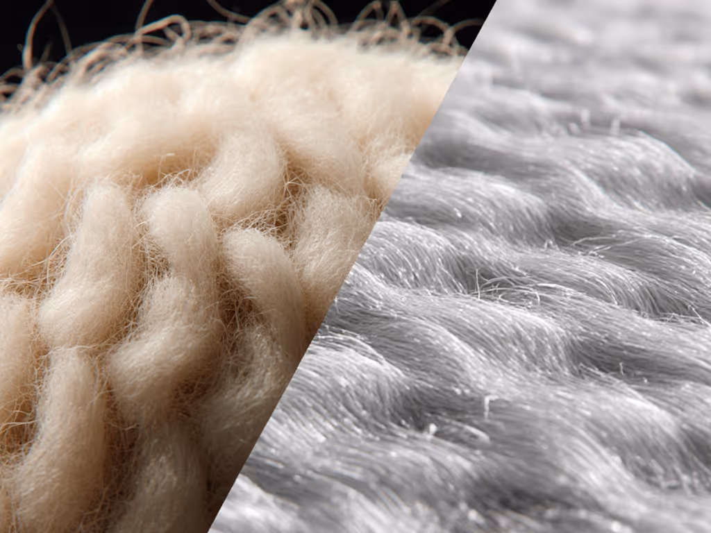close-up_of_merino_wool_fabric_weave_vs_synthetic_fabric_under_microscope