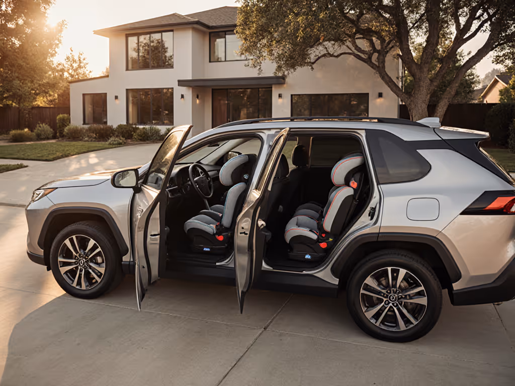 Best Car Seats That Fit 3 Across in Toyota RAV4